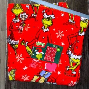 ♥️🎄 THE GRINCH RED BLANKET 🎄♥️